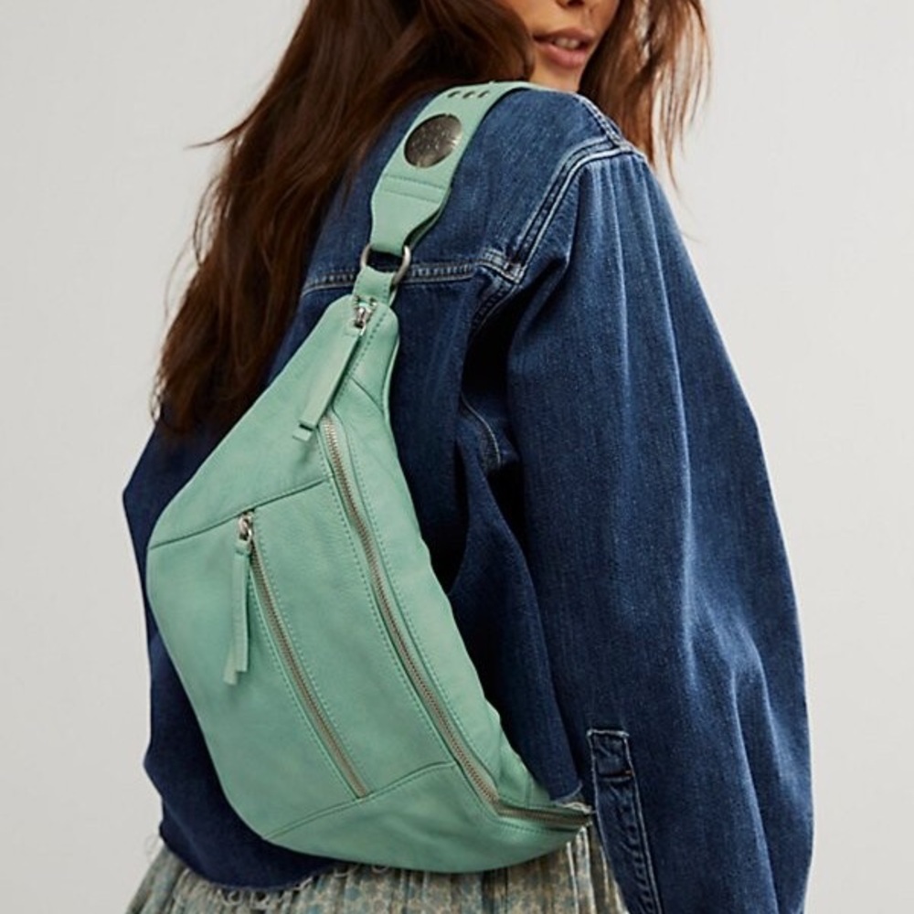 Free People Wilder Sling in Spearmint NWOT